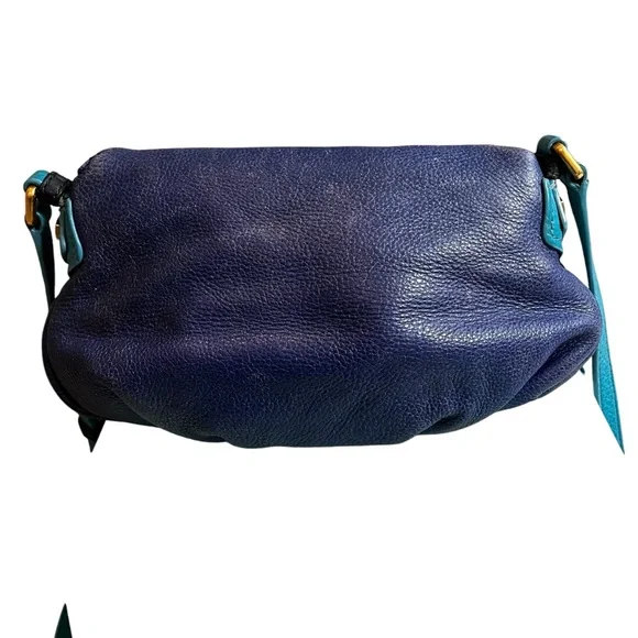 MARC by MARC JACOBS Blue/Teal Mini Natasha Crossbody Bag